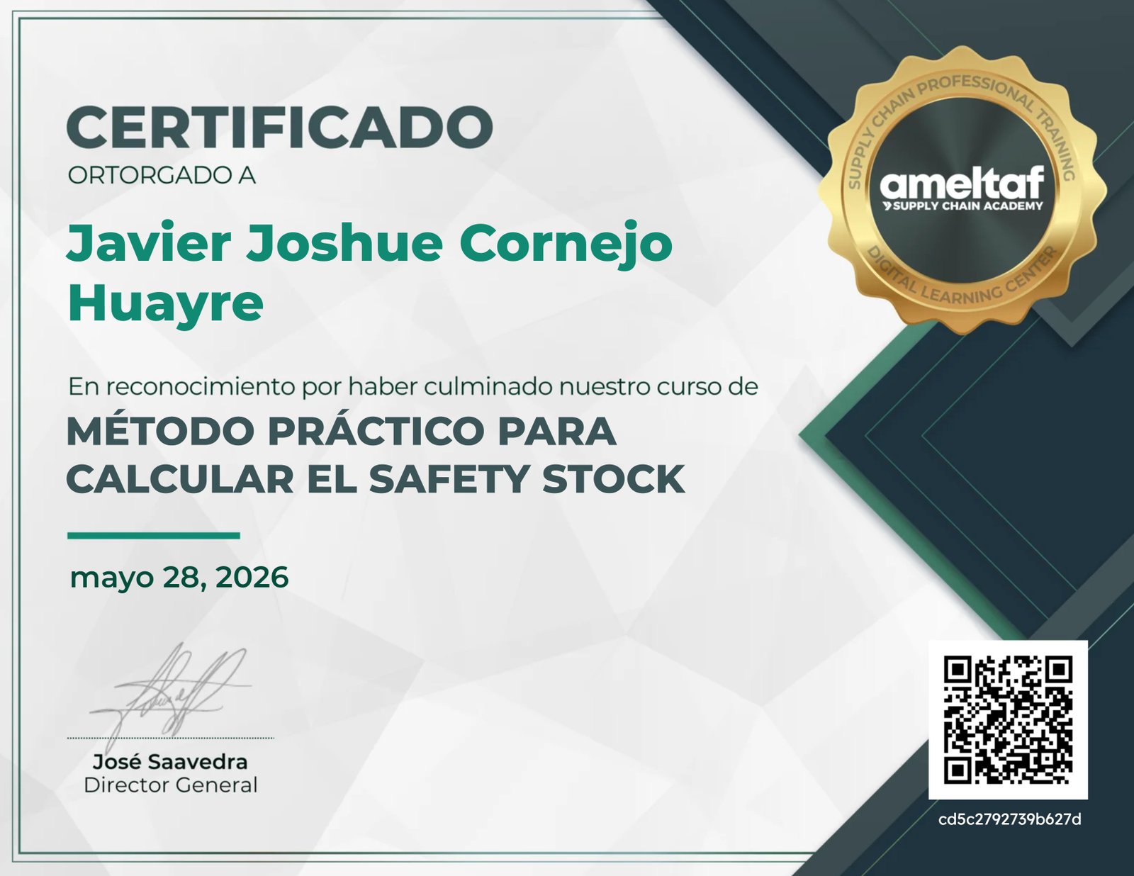Método Práctico para Calcular el Safety Stock