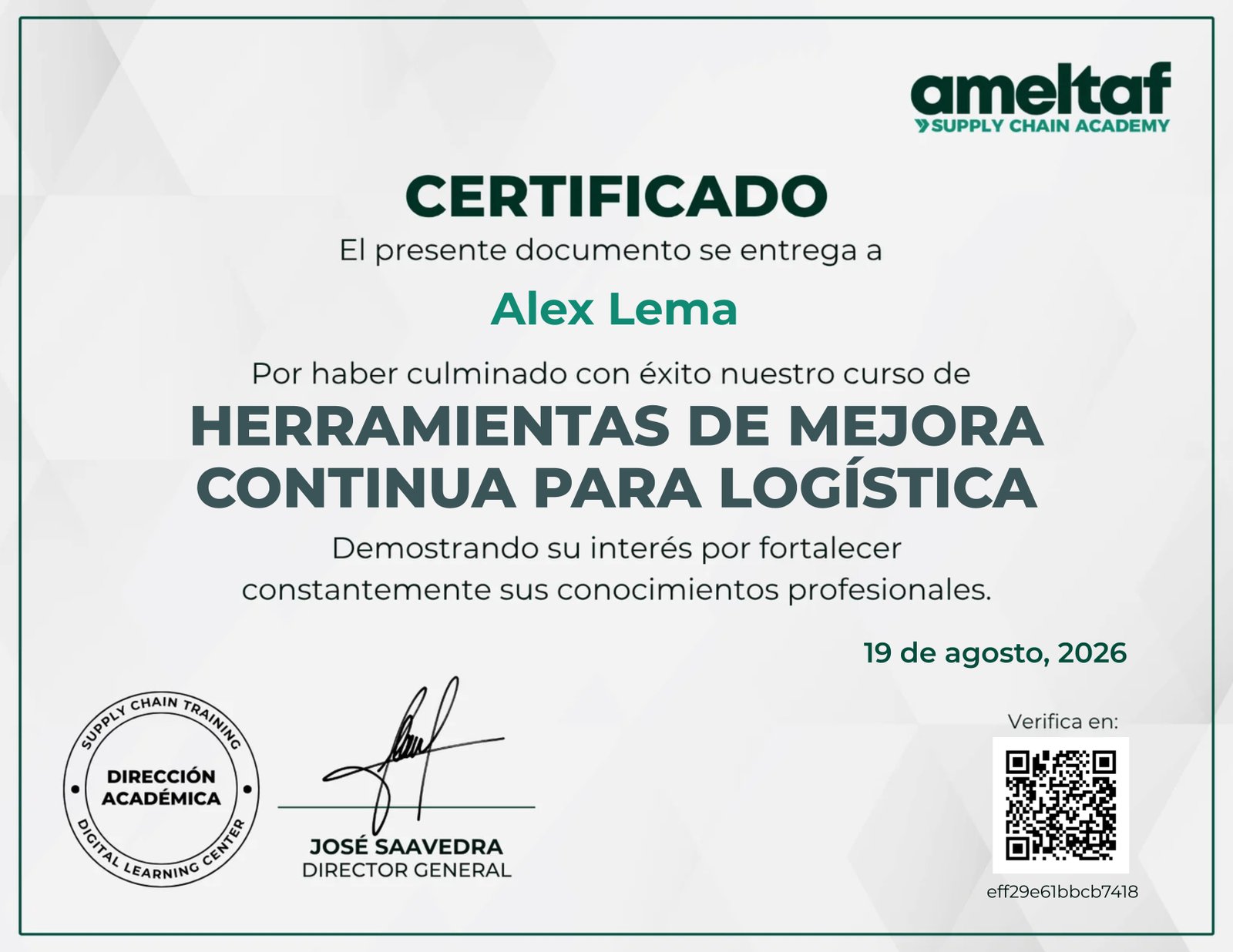Herramientas de Mejora Continua para Logística