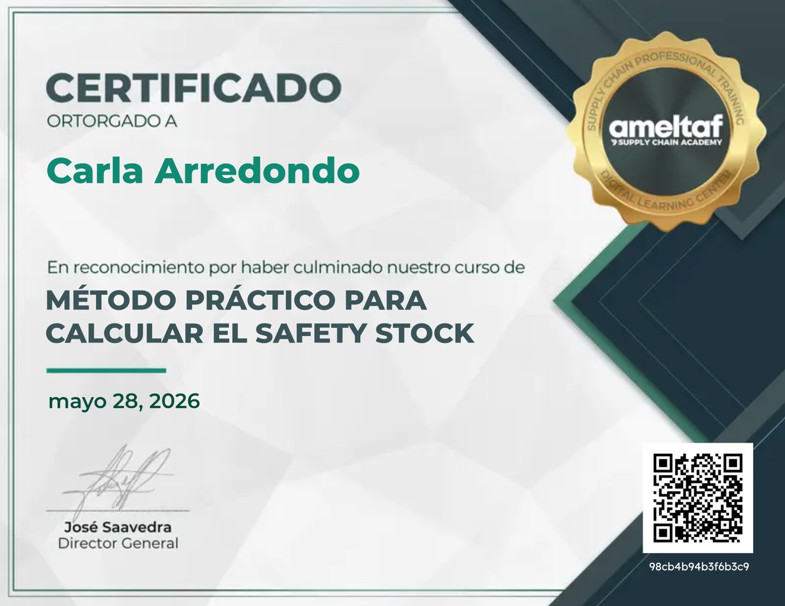 Método Práctico para Calcular el Safety Stock