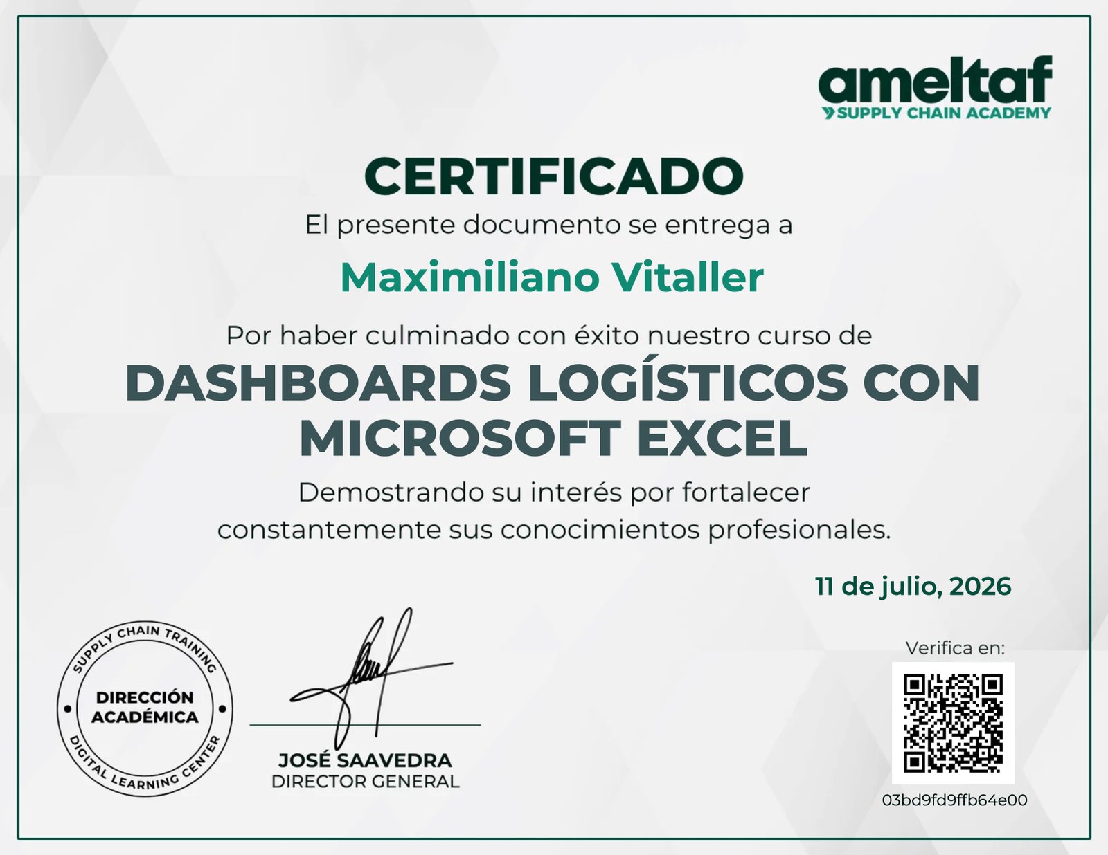 Dashboards Logísticos con Microsoft Excel