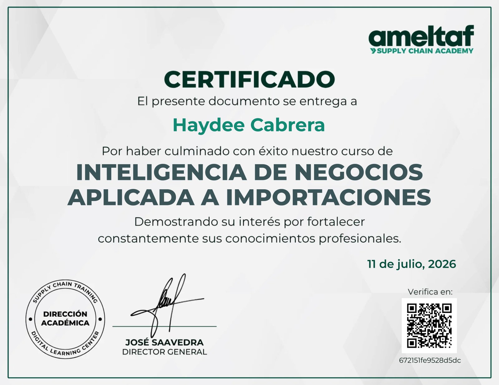 Inteligencia de Negocios Aplicada a Importaciones