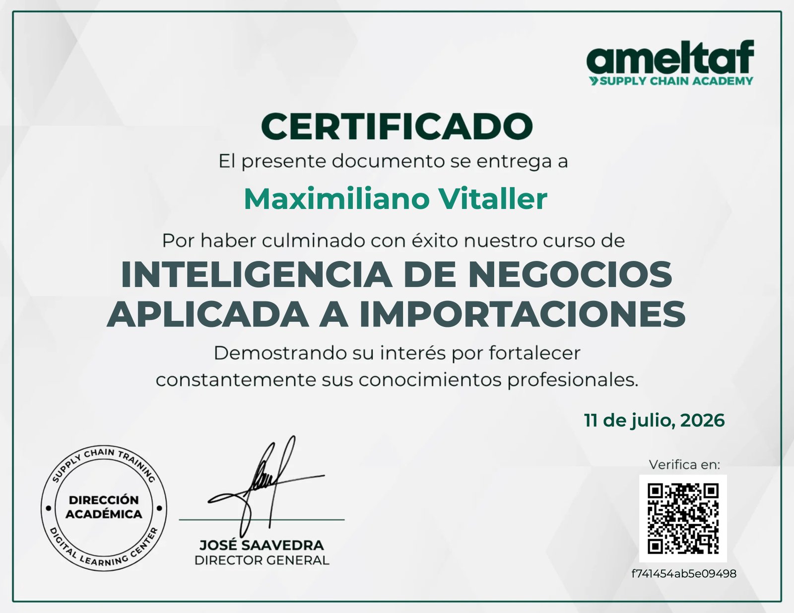 Inteligencia de Negocios Aplicada a Importaciones
