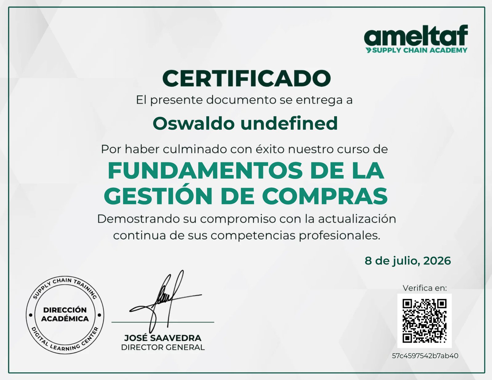 Fundamentos de la Gestión de Compras