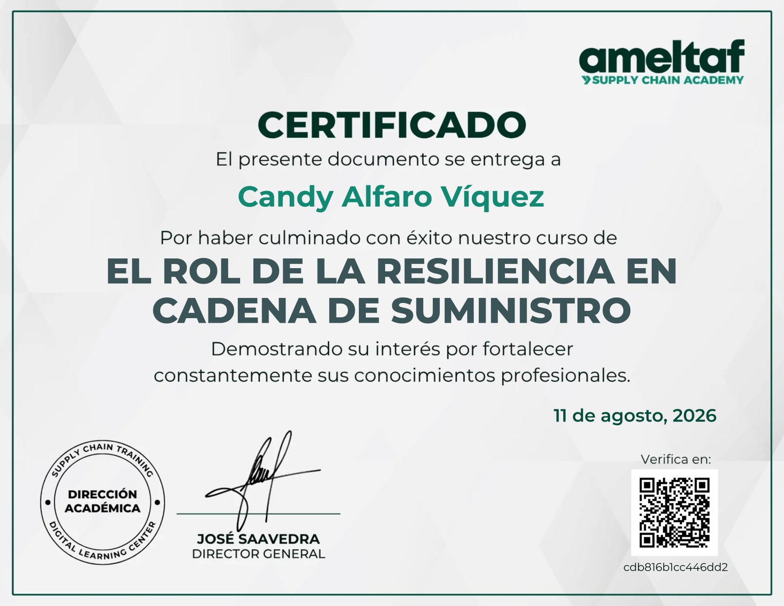 El Rol de la Resiliencia en Cadena de Suministro