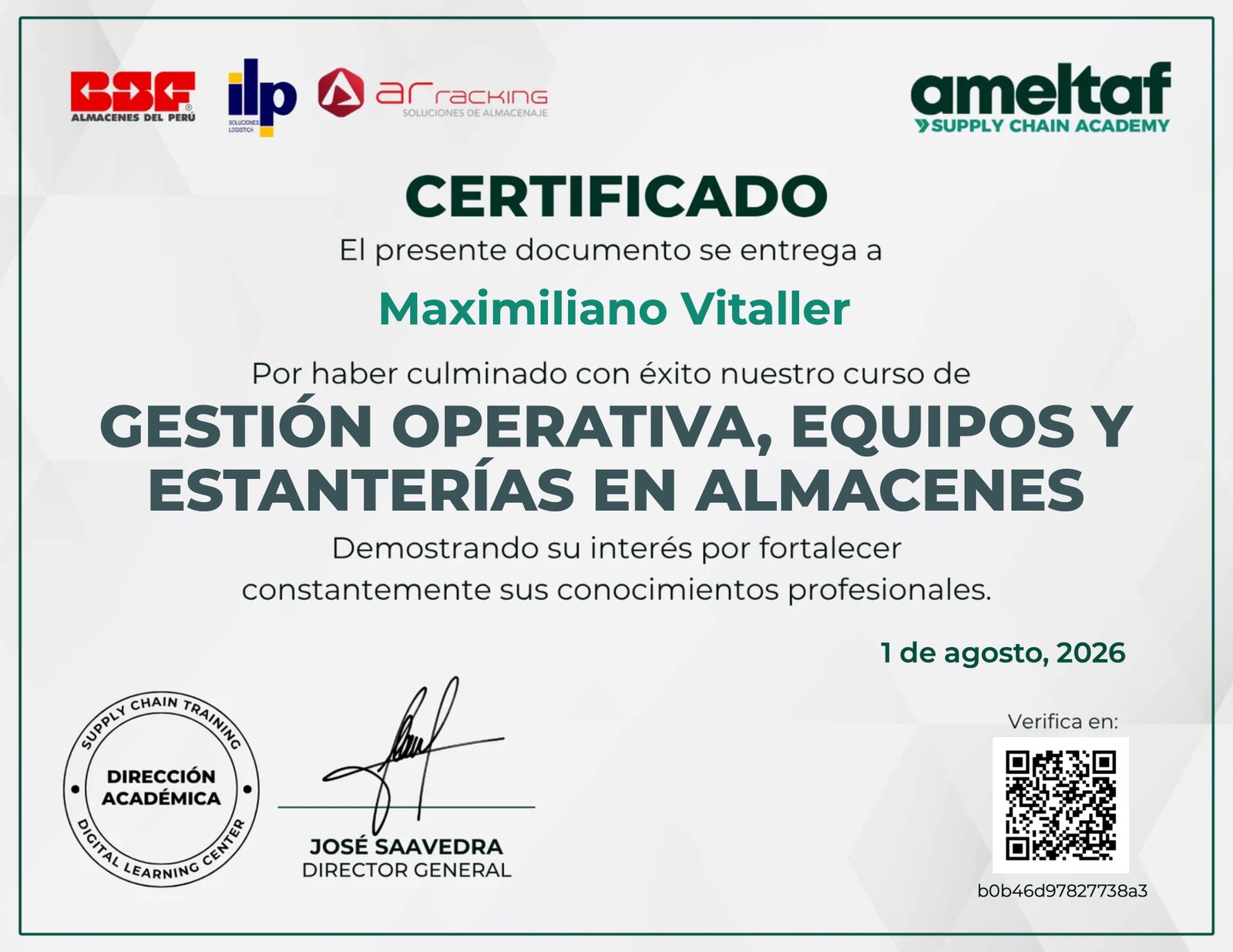 Gestión Operativa, Equipos y Estanterías en Almacenes