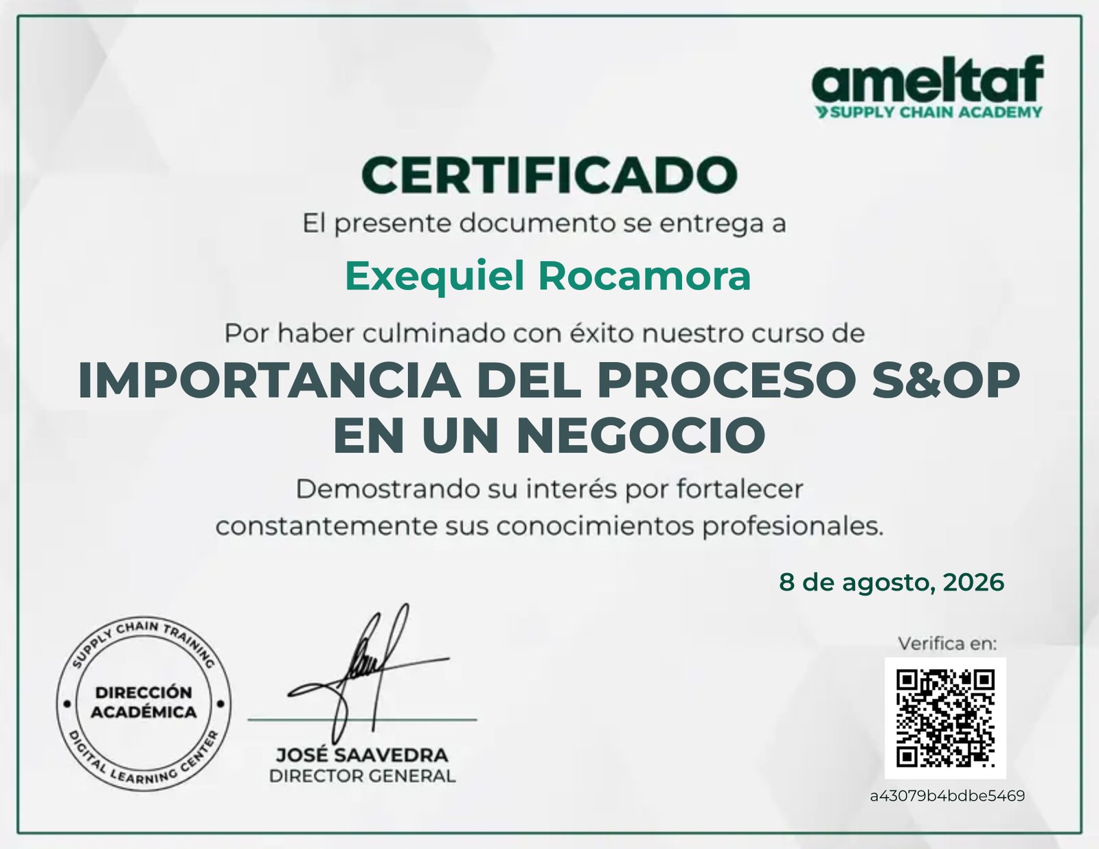 Importancia del Proceso S&OP en un Negocio