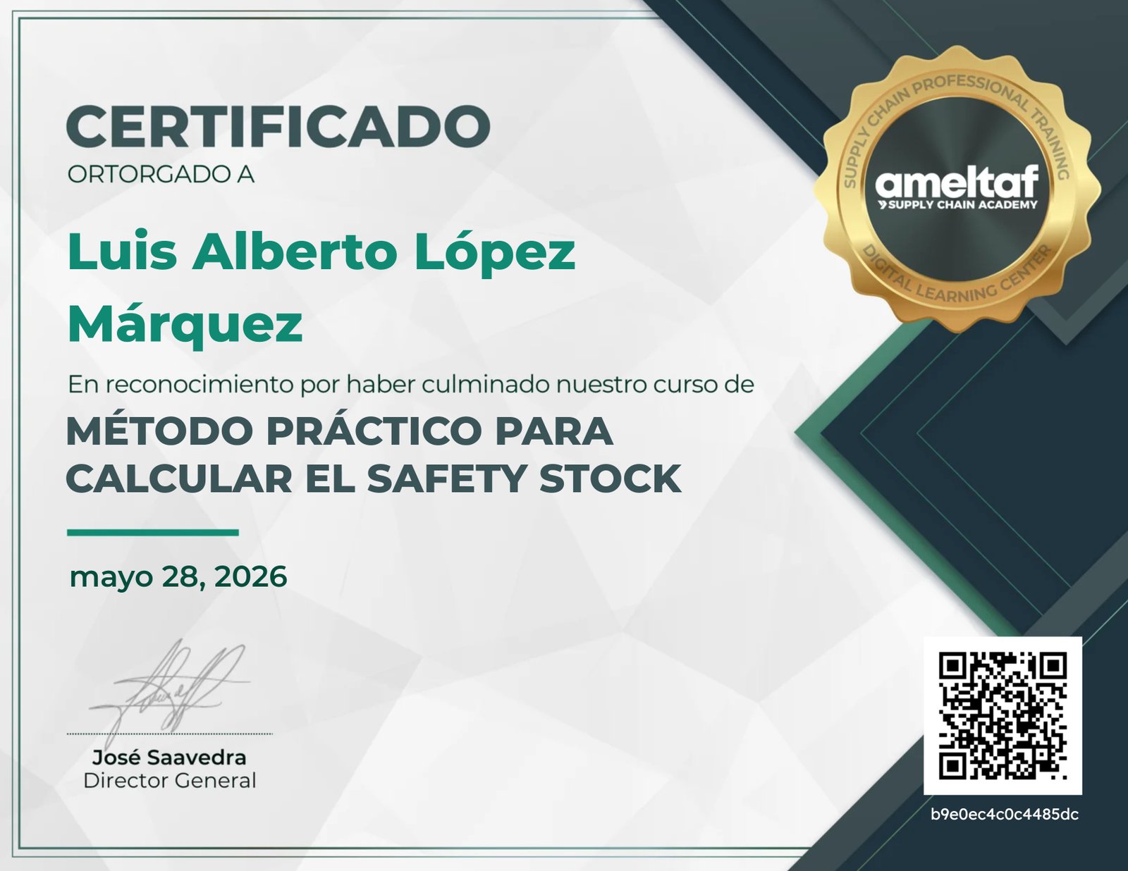 Método Práctico para Calcular el Safety Stock