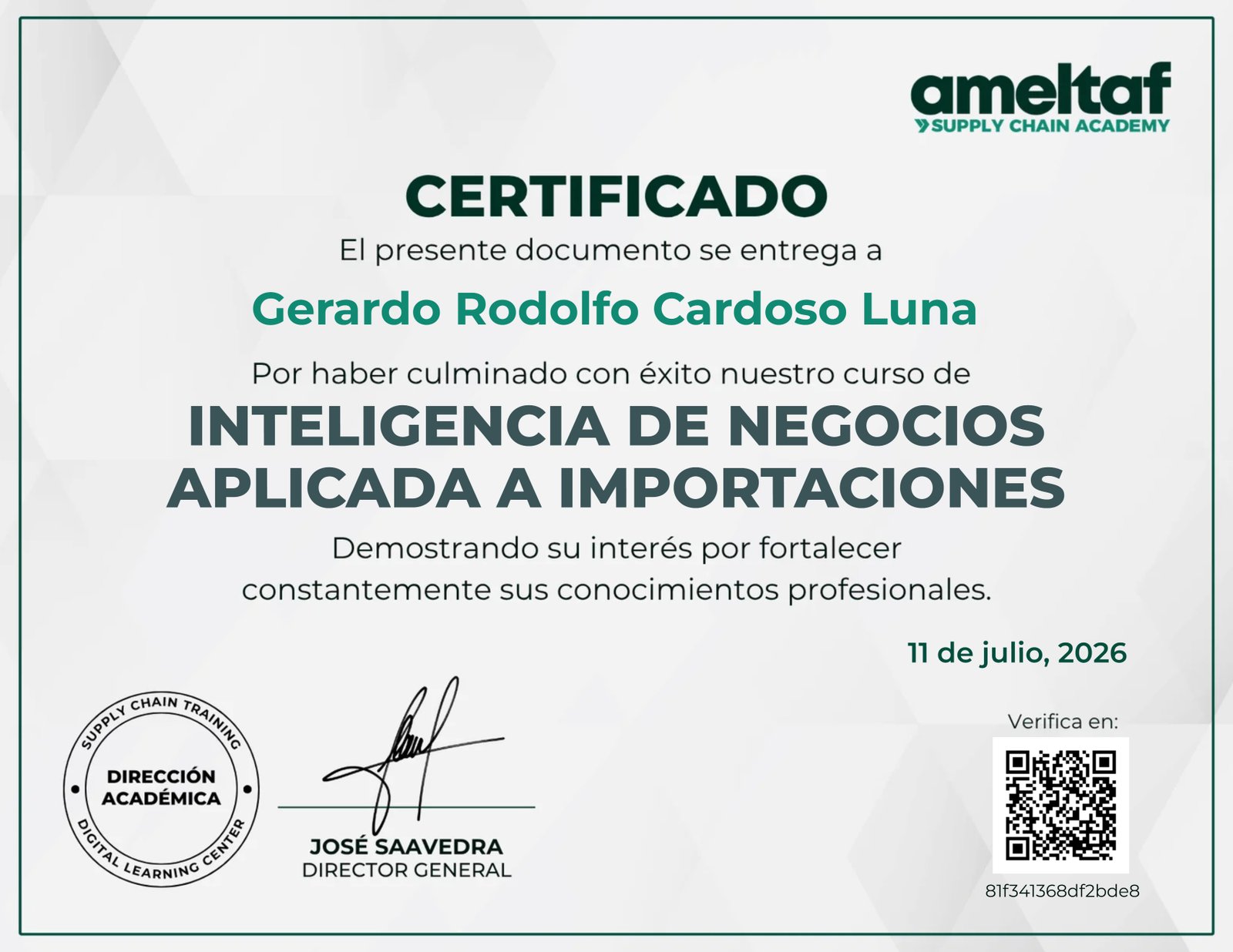 Inteligencia de Negocios Aplicada a Importaciones